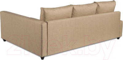 Диван угловой Mio Tesoro Тойво (бежевый)