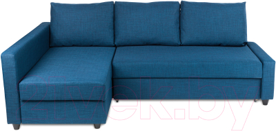 Диван угловой Mio Tesoro Тойво (синий)