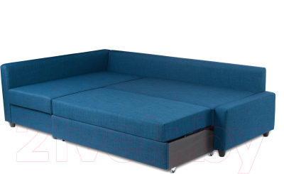 Диван угловой Mio Tesoro Тойво (синий)