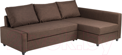 Диван угловой Mio Tesoro Тойво (коричневый) - фото