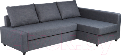 Диван угловой Mio Tesoro Тойво (серый) - фото