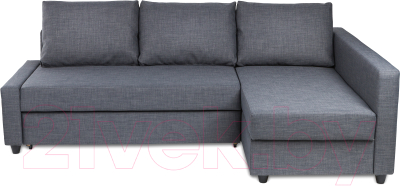 Диван угловой Mio Tesoro Тойво (серый)