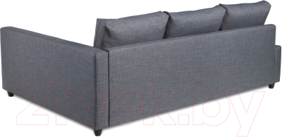 Диван угловой Mio Tesoro Тойво (серый)
