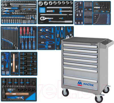 Универсальный набор инструментов King TONY 934-327AMG - фото