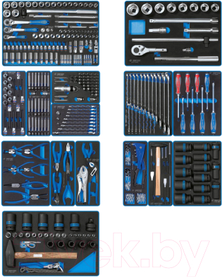 Универсальный набор инструментов King TONY 934-327MRVD - фото