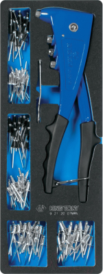 Универсальный набор инструментов King TONY 934-327MRVD