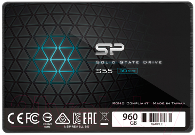 SSD диск Silicon Power S55 960GB (SP960GBSS3S55S25) - фото