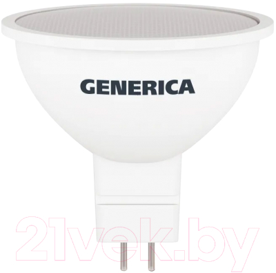 Лампа Generica MR16 10Вт Софит 4000К GU5.3 230В / LL-MR16-10-230-40-GU5-G - фото