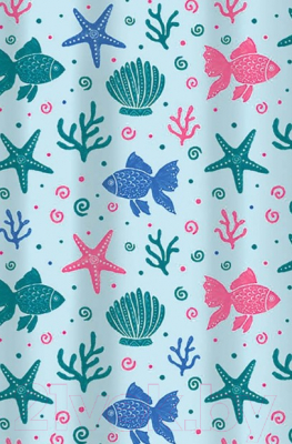 Шторка-занавеска для ванны V-line Одиссея 180x180 - фото