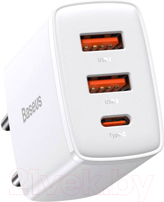 Адаптер питания сетевой Baseus Compact Quick Charger / CCXJ-E02 - фото