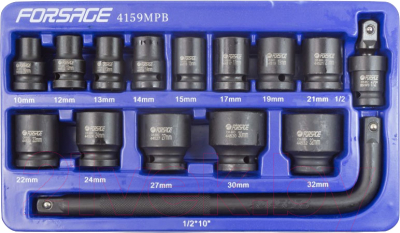 Набор головок слесарных Forsage F-4159MPB - фото