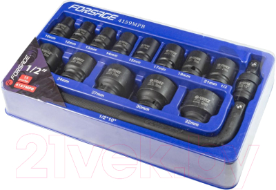 Набор головок слесарных Forsage F-4159MPB