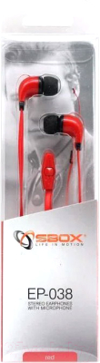 Наушники SBOX EP-038 - фото