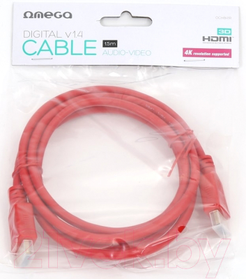 Кабель Omega HDMI-HDMI v.1.4 / OCHB41R