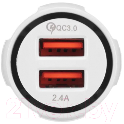 Адаптер питания автомобильный AVS UC-123 Quick Charge