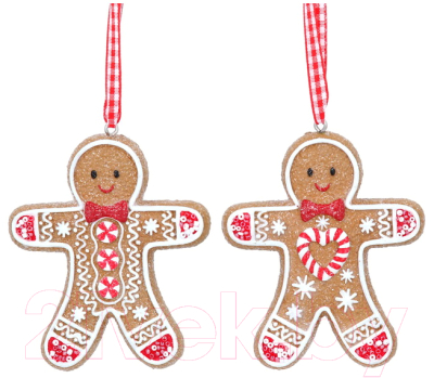 Елочная игрушка Gisela Graham Nordic Kitchen. Пряничный человечек / 12942