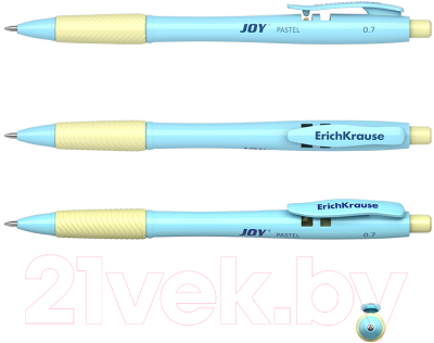 Ручка шариковая Erich Krause JOY Pastel Ultra Glide Technology / 55394