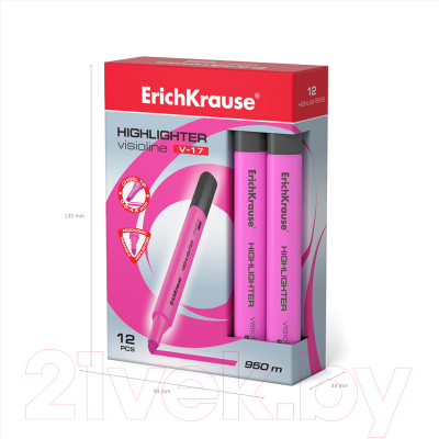 Текстовыделитель Erich Krause Visioline V-17 / 56702