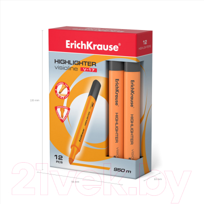 Текстовыделитель Erich Krause Visioline V-17 / 56703