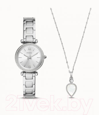 Часы наручные женские Fossil ES5250SET с кулоном