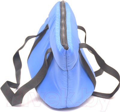 Переноска для животных Happy Friends №2 stm 236 (синий с мехом)