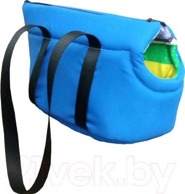 Переноска для животных Happy Friends №2 stm 083 (синий) - фото