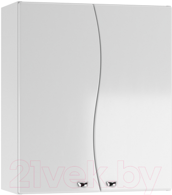 Шкаф для ванной Айсберг Волна 02-55 - фото