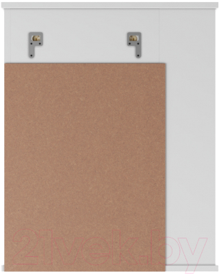 Шкаф с зеркалом для ванной Айсберг Волна 1-55