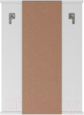 Шкаф с зеркалом для ванной Айсберг Волна 2-50