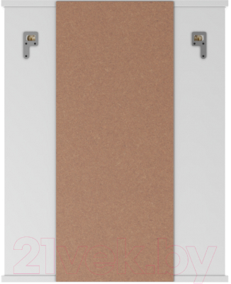 Шкаф с зеркалом для ванной Айсберг Волна 2-55