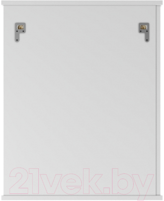 Шкаф с зеркалом для ванной Айсберг Волна 55