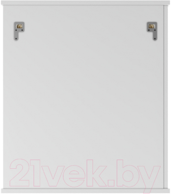 Шкаф с зеркалом для ванной Айсберг Волна 60 (правый)