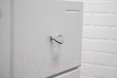 Тумба под умывальник Айсберг Уют 55 Классик с верхним ящиком В1