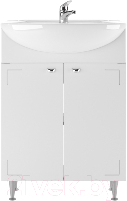 Тумба под умывальник Айсберг Уют 60 Классик без ящика - фото