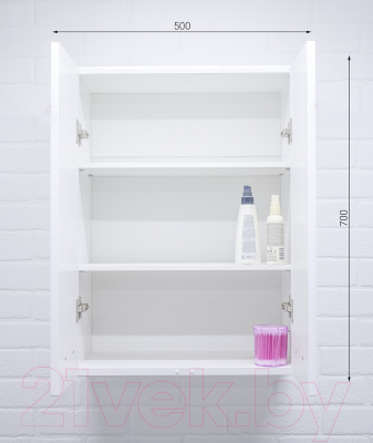 Шкаф для ванной Айсберг Классик 02-50