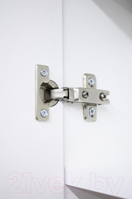 Шкаф с зеркалом для ванной Айсберг Классик 50 (левый)