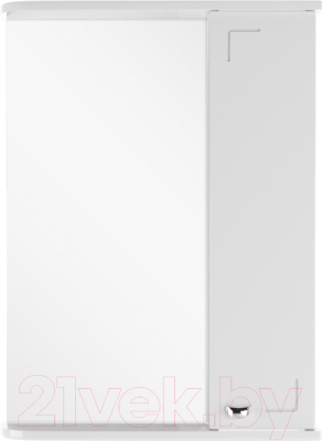 Шкаф с зеркалом для ванной Айсберг Классик 50 - фото