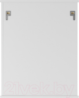 Шкаф с зеркалом для ванной Айсберг Классик 55 (левый)