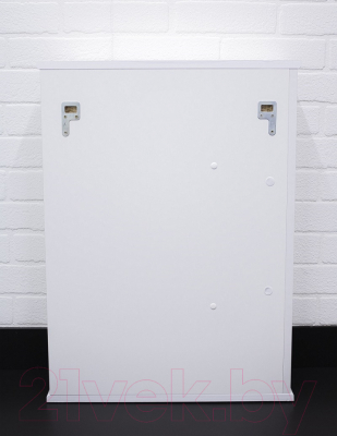 Шкаф с зеркалом для ванной Айсберг Классик 55 (правый)