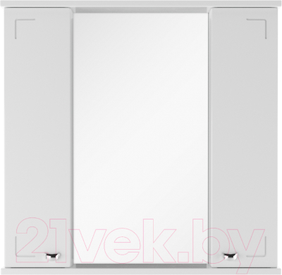 Шкаф с зеркалом для ванной Айсберг Классик 70