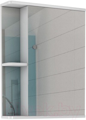 Шкаф с зеркалом для ванной Айсберг Норма 1-50