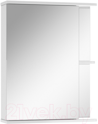 Шкаф с зеркалом для ванной Айсберг Норма 1-55 - фото