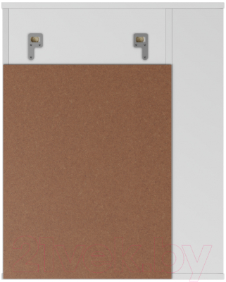 Шкаф с зеркалом для ванной Айсберг Норма 1-55