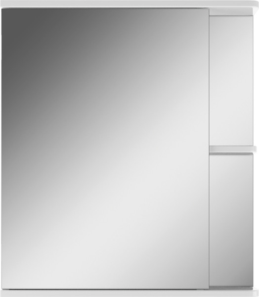 Шкаф с зеркалом для ванной Айсберг Норма 1-60