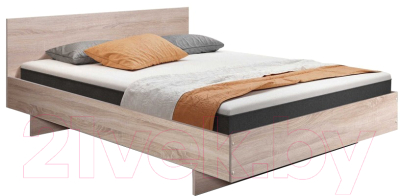 Двуспальная кровать Барро КР-017.11.02-19 160x190 - фото