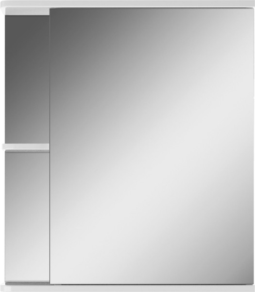 Шкаф с зеркалом для ванной Айсберг Норма 1-60