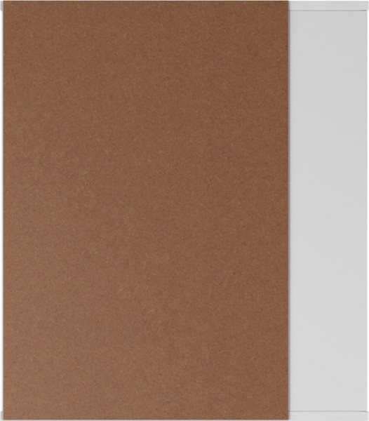 Шкаф с зеркалом для ванной Айсберг Норма 1-60