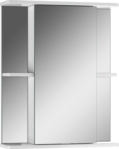 Шкаф с зеркалом для ванной Айсберг Норма 2-55 - фото