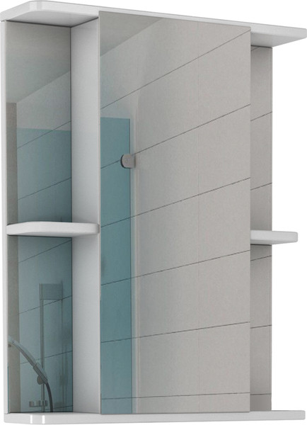 Шкаф с зеркалом для ванной Айсберг Норма 2-55