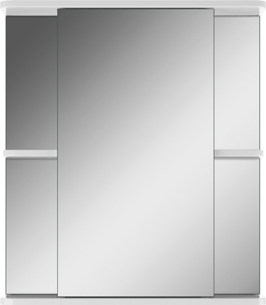 Шкаф с зеркалом для ванной Айсберг Норма 2-60